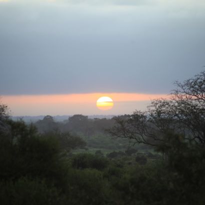 Napfelkelte az East Tsavoban