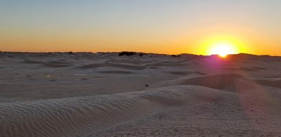 Naplemente a szaharában