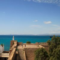 Bástya a hammameti temgerparti erődben Bástya a hammameti temgerparti erődben