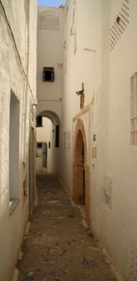 Sikátor Hammamet óvárosában Sikátor Hammamet óvárosában