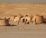 Mos Eisley - Forgatási helyszín a Tunéziai sivatagban