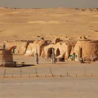 Mos Eisley - Forgatási helyszín a Tunéziai sivatagban