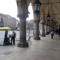 Utcakép Krakkóban Utcakép Krakkóban