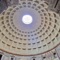 A pantheon kupolája és az oculus A pantheon kupolája és az oculus