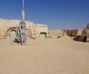Mos Eisley - Forgatási helyszín a Tunéziai sivatagban